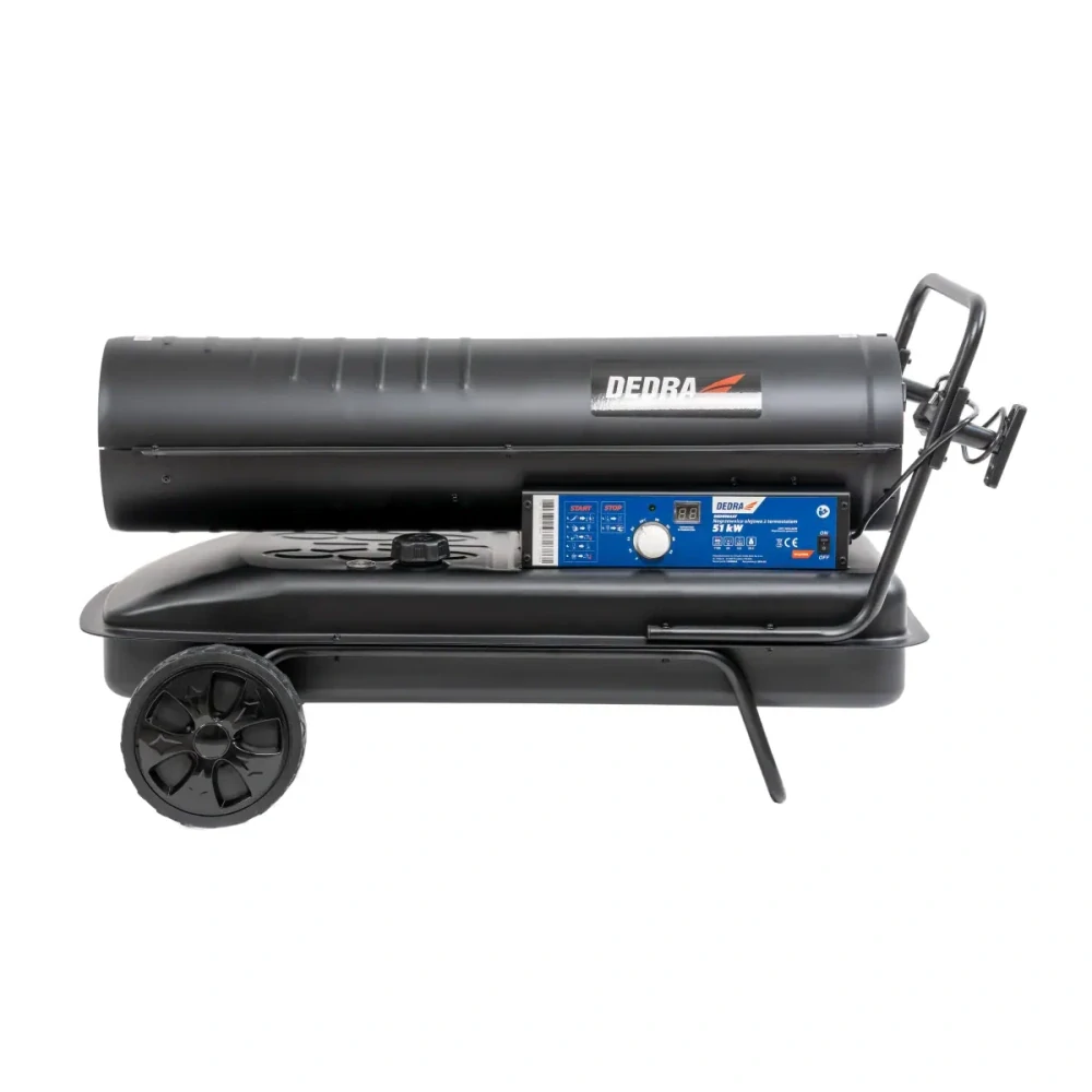 Naftový ohrievač s termostatom 51kw-110m³/hod