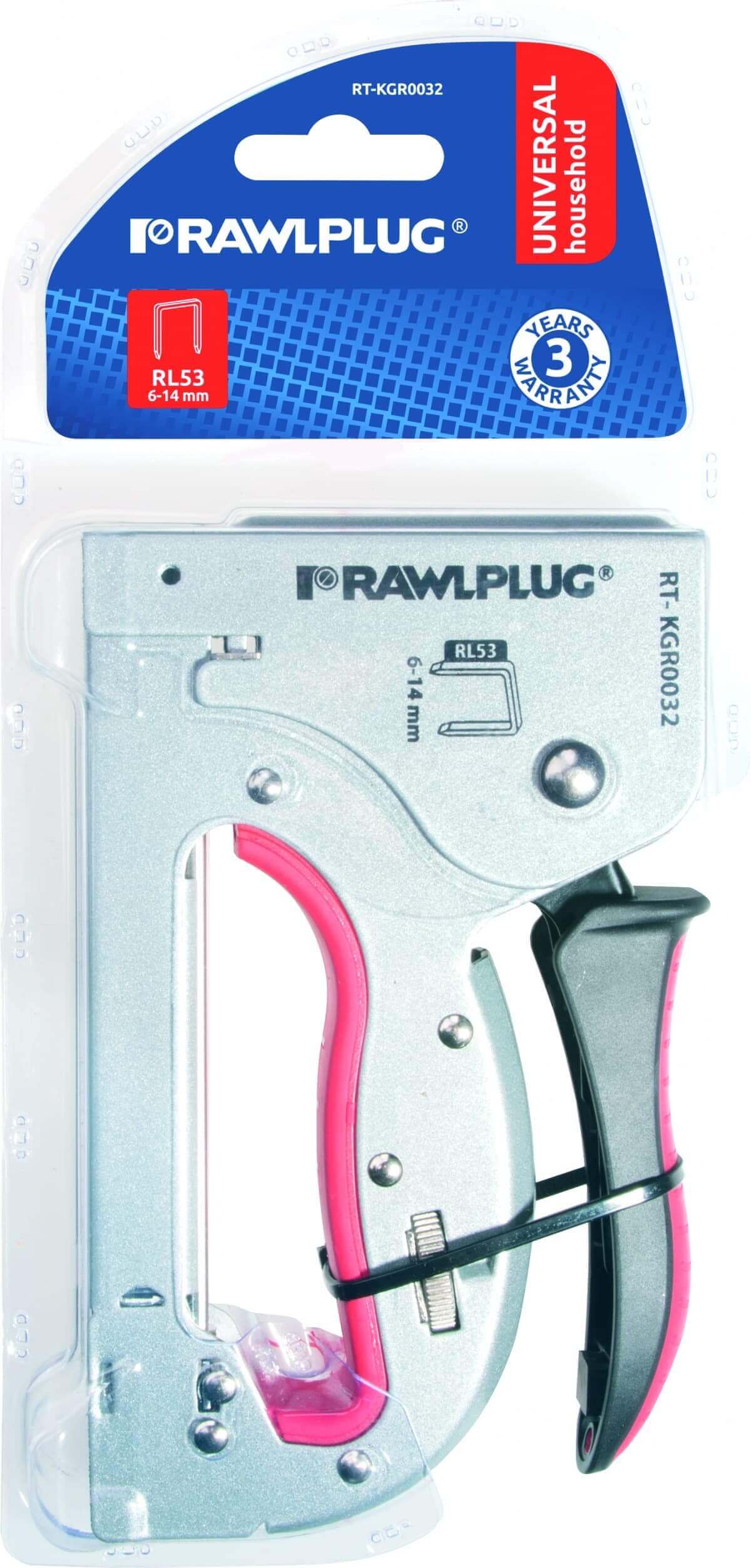 Ručná zošívačka RL53 Rawlplug 4-14mm