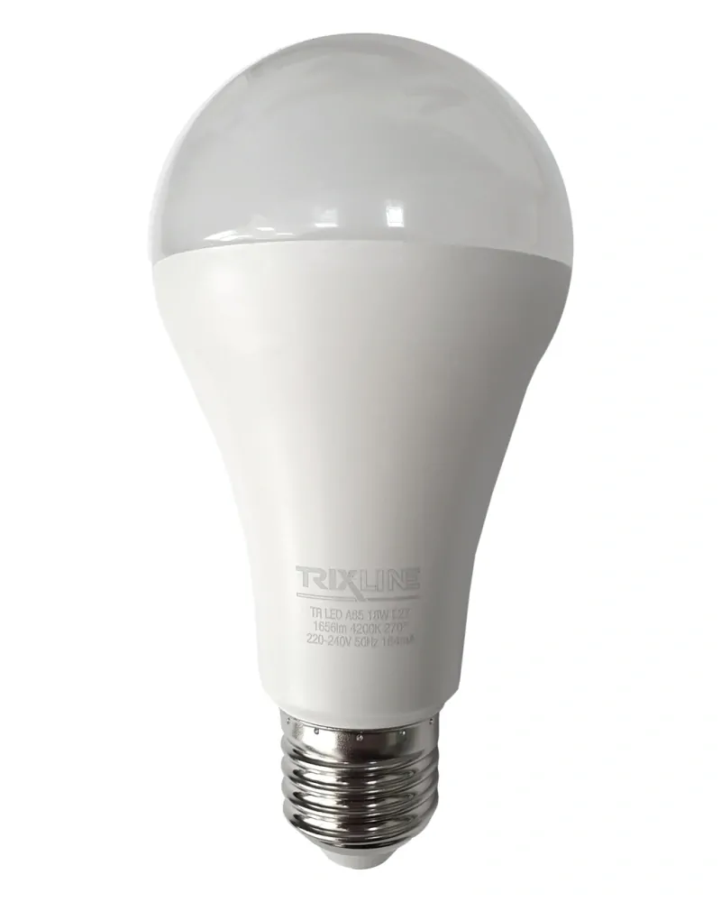 LED žiarovka Trixline 18W 1656lm E27 A65 neutrálna
