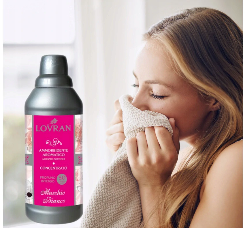 Lovran koncentrovaná aviváž Muschio Bianco 1l 50 praní