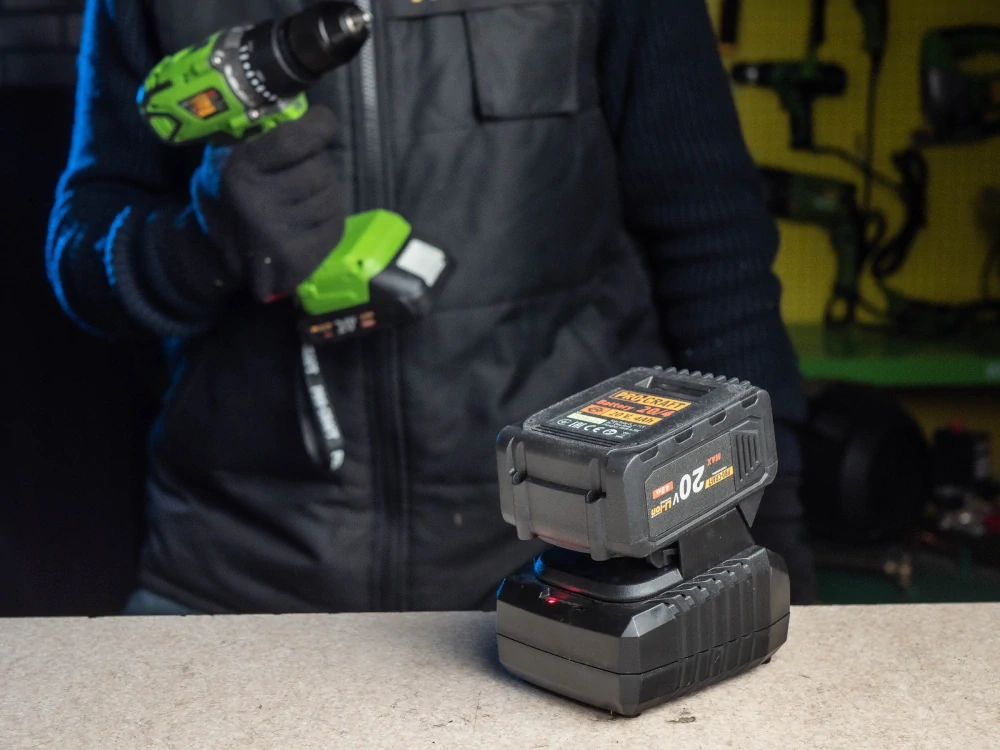 Nabíjačka+Akumulátor 20V/4Ah PROCRAFT