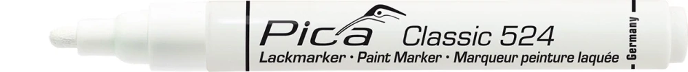Priemyselná fixka Pica Classic 524 biela