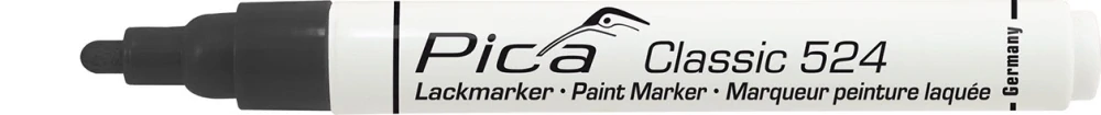 Priemyselná fixka Pica Classic 524 čierna