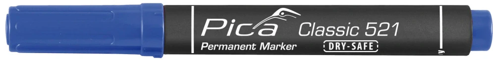 Permanentná fixka Pica Classic 521/41 modra