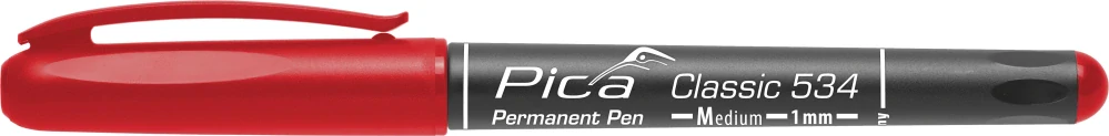 Permanentné fixka Pica Classic 534/40 červená 1mm