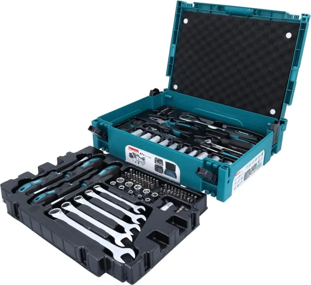 MAKITA E-11542 sada náradia 87-dielna
