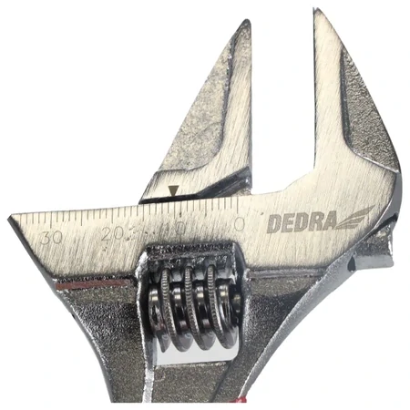 Nastaviteľný kľúč krátky 140 mm, rozsah čeľustí 0-34 mm, CRV