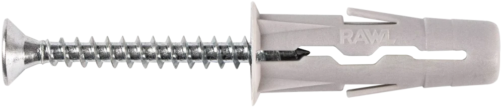 Univerzálna hmoždinka Uno 10x36 mm-50ks so skrutkou RAWLPLUG
