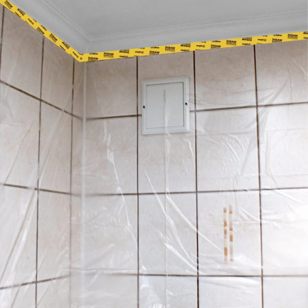 Washi maskovač s maliarskou fóliou (55cm x 23m)