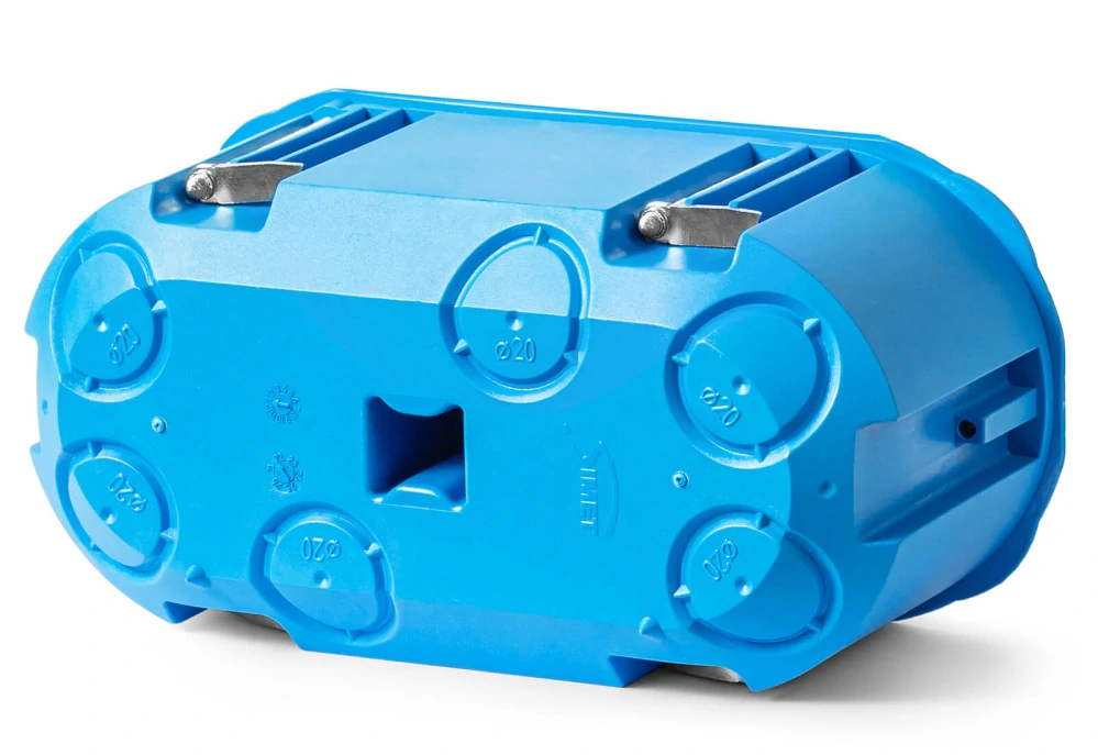 Viacpolový box na prázdne steny 2×60mm hlboký