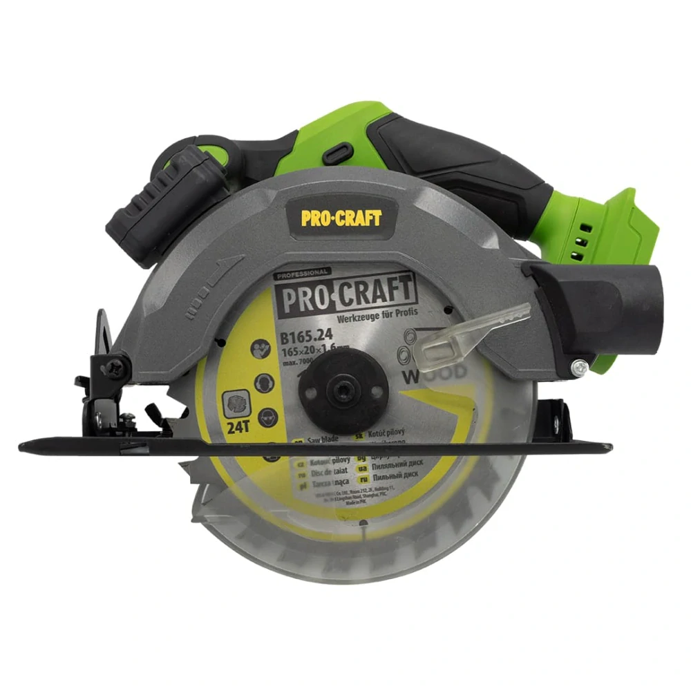 Akumulátorová okružná píla Procraft PCA28bb (bez akumulátora a nabíjačky)