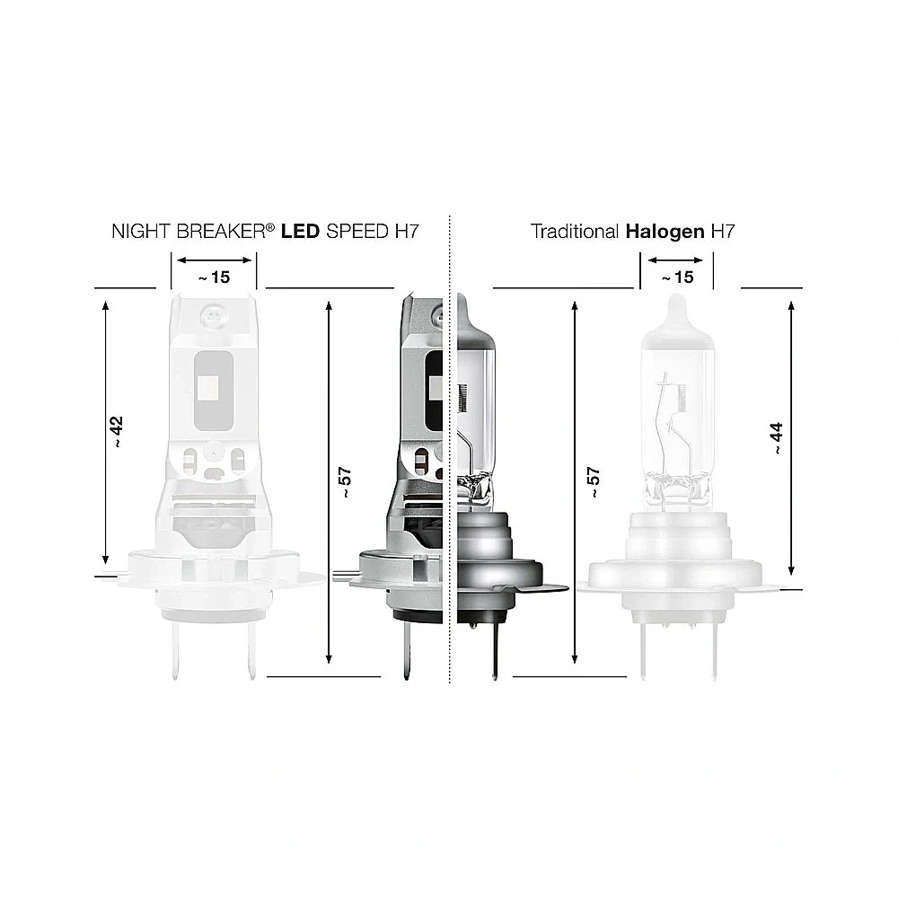 Žiarovka OSRAM AUTO NIGHT BREAKER LED SPEED H7 450