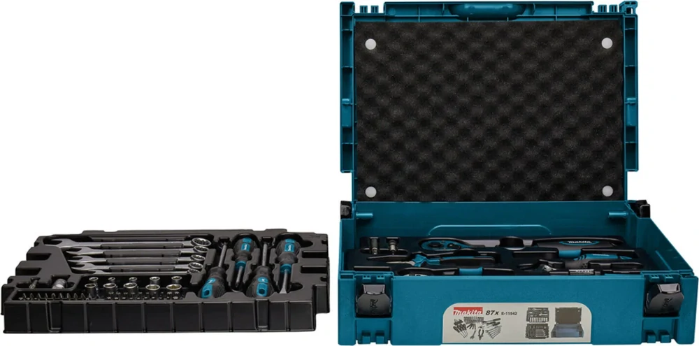 MAKITA E-11542 sada náradia 87-dielna