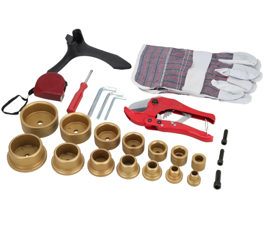 Zvárač plastových trubiek 1,5KW, pre priemery 16-63