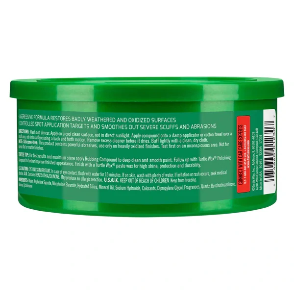 Turtle Wax Rubbing Compound Heavy Duty 298g 