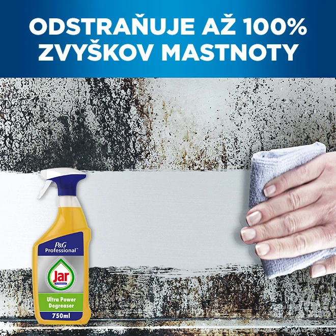 Jar Professional ultra silný odmasťovač 750ml