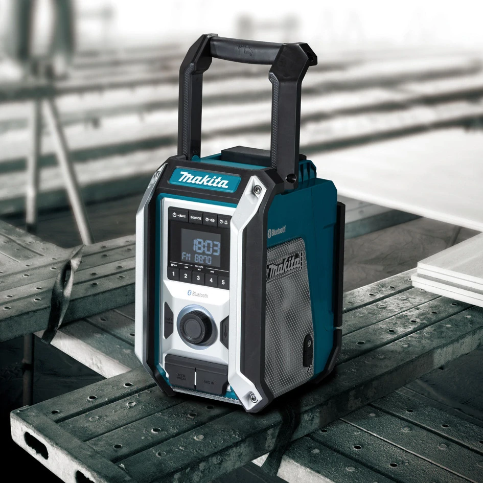 Akumulátorové stavebné rádio MAKITA DMR114