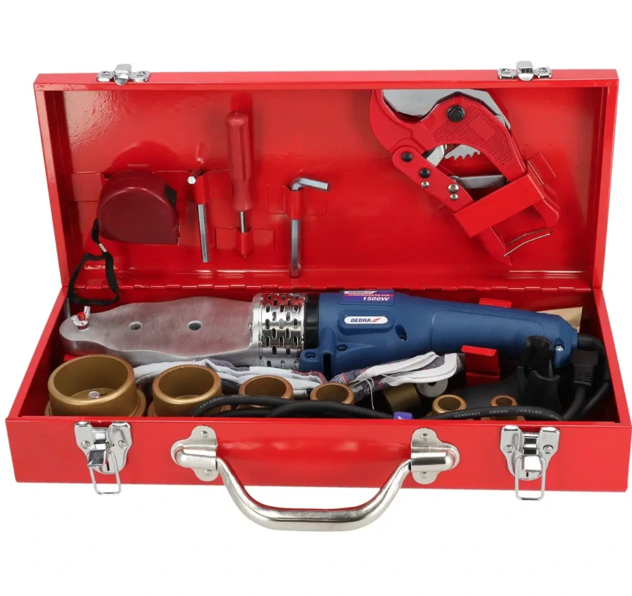 Zvárač plastových trubiek 1,5KW, pre priemery 16-63