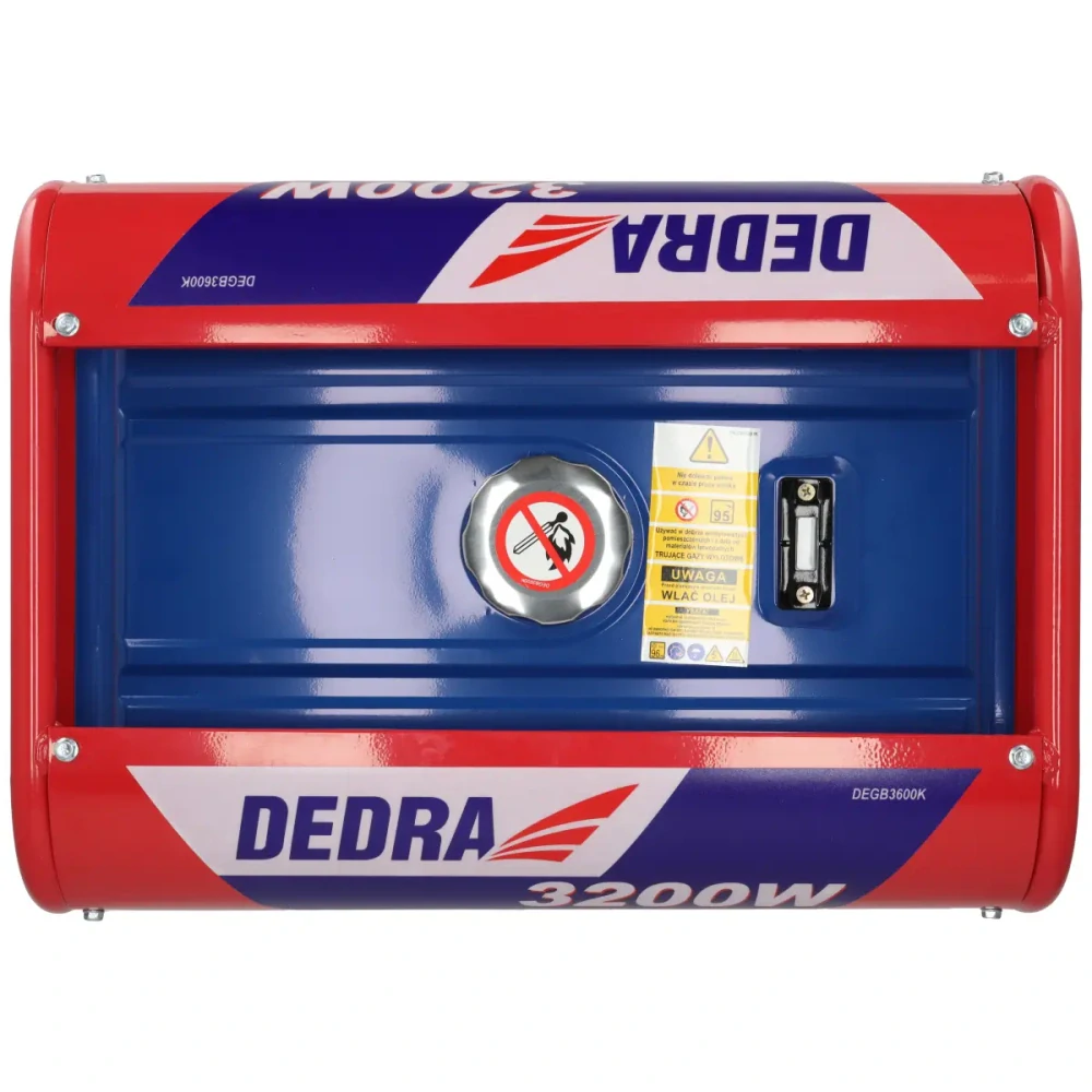 Generátor - elektrocentrála 3,2kW DEDRA DEGB3600K