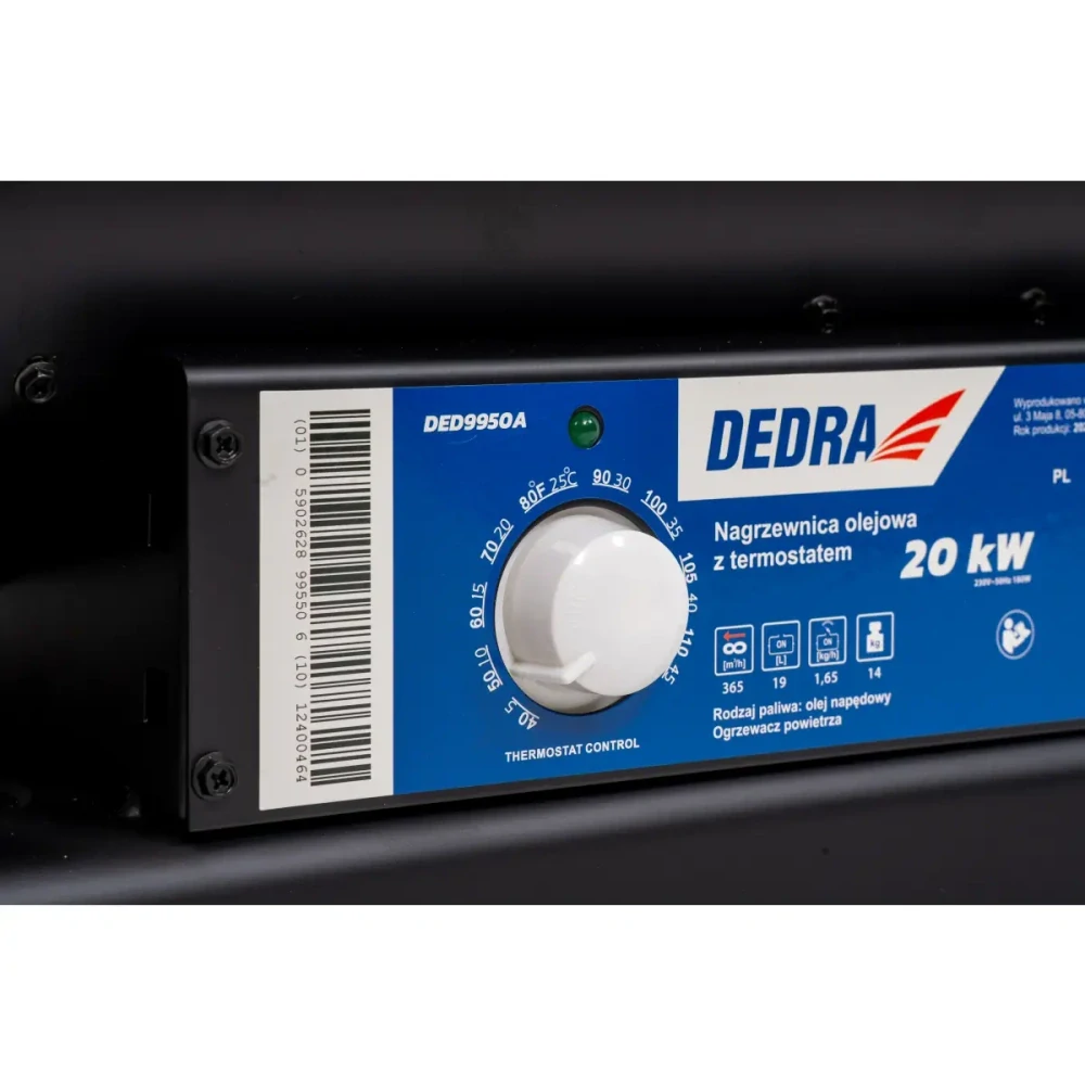 Naftový ohrievač 20kw-365m³/hod