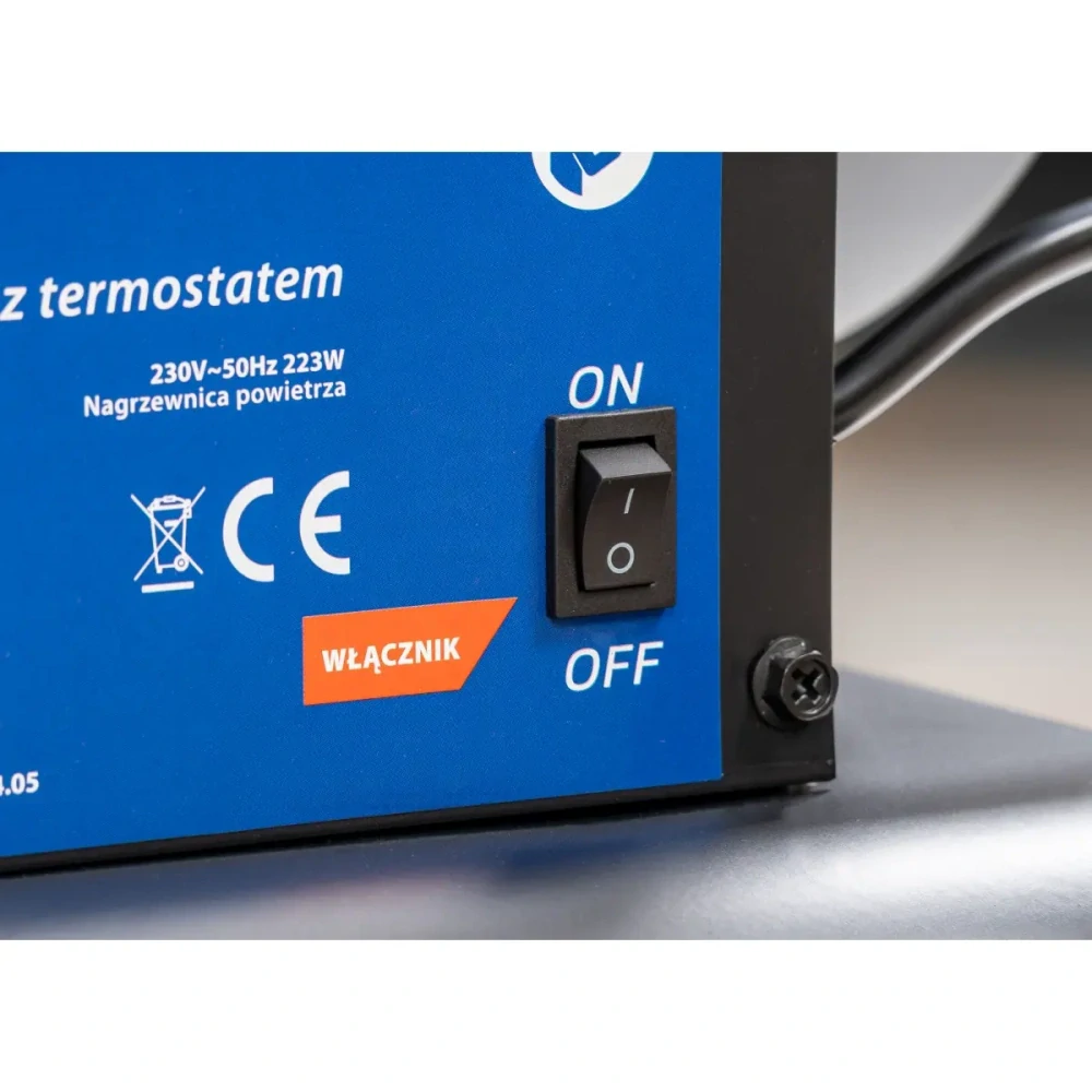 Naftový ohrievač s termostatom 51kw-110m³/hod