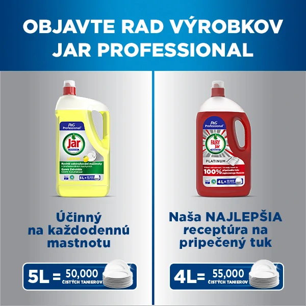 Jar Fairy Platinum Ruby prostriedok na riad 4 l