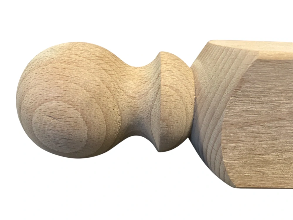 Bukový stĺp frézovaný 1000mm
