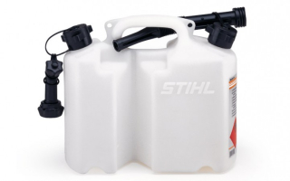 Kombikanister, priehľadný-štandard-5l+3l