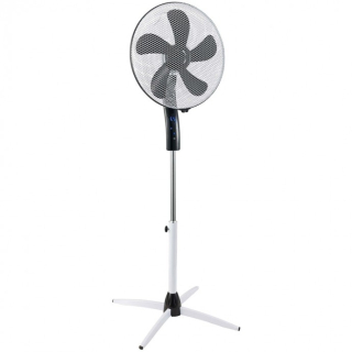 Ventilátor stojanový 16" s diaľkovým ovládačom čiernobiely