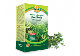 Minerálne hnojivo pre tuje-Planta-1kg