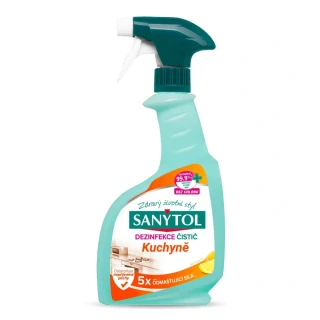 Sanytol Dezinfekcia odmasťujúci čistič kuchyne citrusové plody-500ml