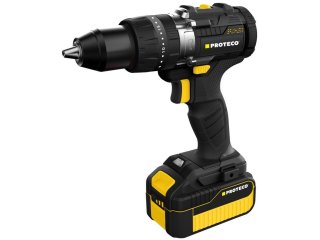 Akumulátorová vŕtačka s príklepom-Proteco-2-13mm-20V