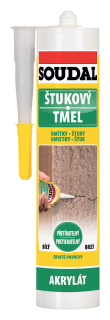Štukatérsky tmel biely-soudal-280ml
