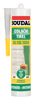 Izolačný tmel soudal biely-280ml