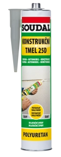 Konštrukčný tmel 25D Soudal šedýl-280ml