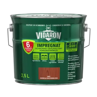 Vidaron impregnačný náter-V07 sekvoja Kalifornská 2,5l