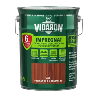 Vidaron impregnačný náter V08 kráľovský palisander 4,5l