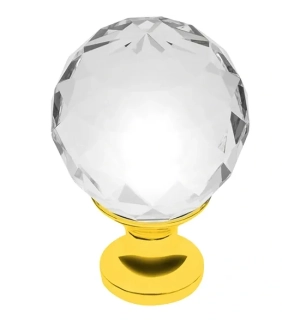 Nabytkovy uchyt CRYSTAL PALACE biely 