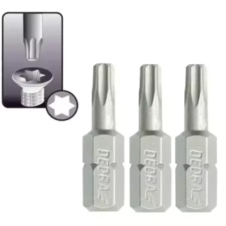Skrutkove bity Torx T15x25mm 3ks DEDRA 