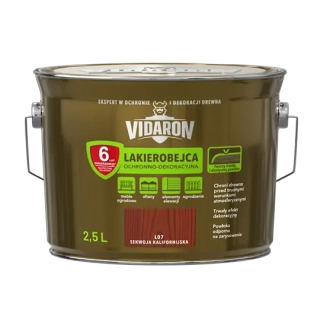 Lakova lazúra VIDARON L07 Kalifornská sekvoja 2,5l