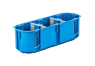 Viacpolový box na prázdne steny 3×60mm hlboký