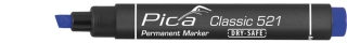 Permanentná fixka Pica Classic 521/41 modra
