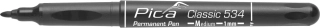 Permanentné fixka Pica Classic 533/534 čierna 1mm