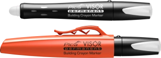 Stavebný pastelkový značkovač biely Pica VISOR