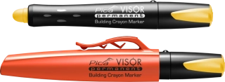Stavebný pastelkový značkovač žltý Pica VISOR