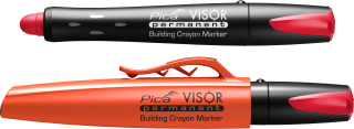 Stavebný pastelkový značkovač červený Pica VISOR